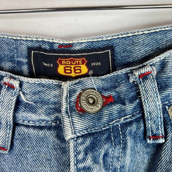 Vintage Route 66 High Waisted Mom Jean Capris 26 - Picture 4 of 10